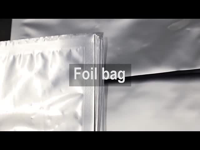 Resealable Leakproof Silver Ziplockk Foil Bag Pouch Food Doypack Stand Up Pouches Bags