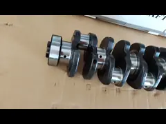 8982735900 Excavator Crankshaft 4JJ1 Engine ZAX120-5A ZAX160-5A Tier 4 Stage 3 Model Flange Plate video