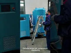 22Kw 30Hp Intelligent Control Fix Speed Two Stage Screw Air Compressor