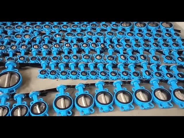 2インチの多様な制御弁の延性がある鉄のウエファーのタイプ蝶弁DN50 - DN200