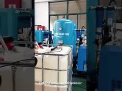 16 Адвокатур 30hp совместила давление резца лазера компрессора воздуха винта высокое video