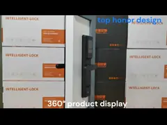 Умный цифровой дверной ручок замок отпечаток пальца ручка замок шпионская камера Tuya приложение video