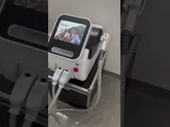 10,4 прибор красоты подмолаживания кожи машины 808nm удаления волос лазера диода дюйма video