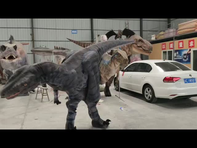 Adult Simulation T-Rex Realistic Animatronic Dinosaur Costume