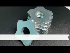 Резцы вольфрама TCT карбида резцов 5pt трала карбида длинного пункта 1-3/4 срока пригодности 5» на конкретных скарификаторах цемента video