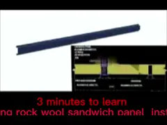 Склад рамки щипца Prefab стальной Pre проектировал гальванизированную структуру парника video