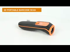 Облегченный портативный беспроводной читатель Bluetooth + 2.4GHz кармана блока развертки штрихкода мини video