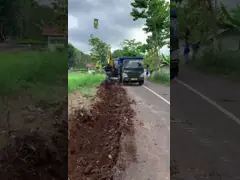 Машина компактного мини экскаватора Crawler мини выкапывая с ведром 0.36m3 video