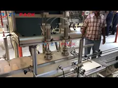 Контейнер 20liter Джерри машины завалки пищевого масла овоща автоматический может барабанить упаковкой video