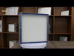 Комната HEPA класса 1000 класса 100 чистая фильтрует уплотнение геля H14 H13 HEPA фильтруют 5 микронов video