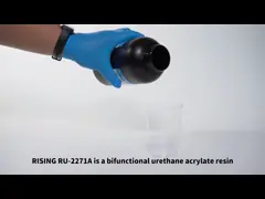 Гибкая смола акрилита уретана PUA алифатическая для УЛЬТРАФИОЛЕТОВОГО маникюра video