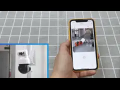 Двойная камера слежения объектива IP65 на открытом воздухе водоустойчивая с прожектором широкоформатным video