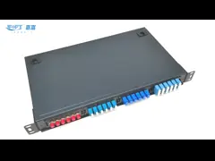 Ядри пульта временных соединительных кабелей 1U 48/72/96 волокна держателя шкафа 19 дюймов video