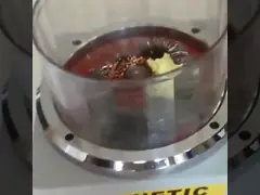 Tumbler цифрового дисплея ювелирных изделий металла полируя машины KT130 меля магнитный video