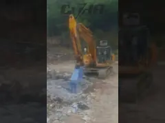 1600kg Concrete Hydraulic Pulverizer Attachment For Excavator