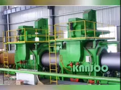 Машина взрыва съемки удаления ржавчины стальной трубы CE очищая video