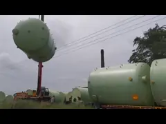 трубки высокопрочная FRP стеклоткани 100mm трубка красочной неубедительной пластиковая круглая video