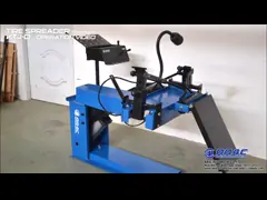 Оборудование KTJ-D автошины распространителя пневматической автошины удобрения передачи вулканизируя video