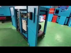 Компрессор винта низкого давления текстильной промышленности 20 лошадиных сил для переменной скорости низкого давления video