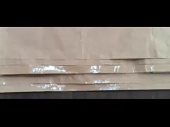 Industrial Multiwall Kraft Paper Bags / Sack 20KG Manufacturer For Dry Flowable Products