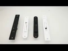 Сползающ алюминиевую вертикаль черно-белое L145mm W230mm замыкателя затвора двери video