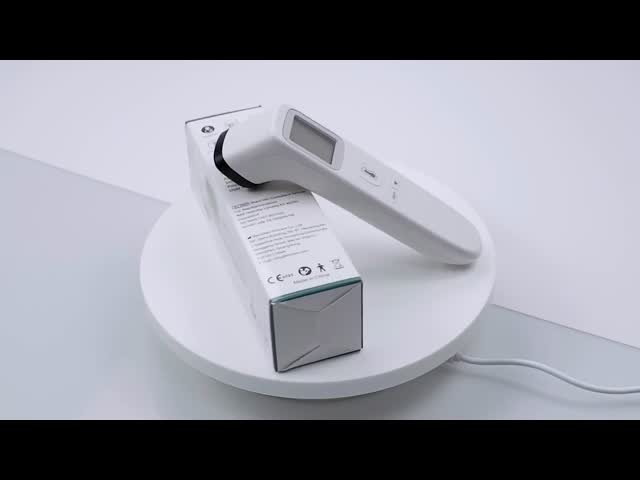 Лоб цифров младенца экрана СИД ультракрасные и термометр уха 45g видео