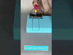 Handheld Big Slotted Hot Knife Foam Cutter Tool For Sponge EPS
