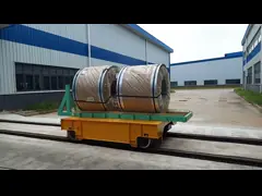 Metal Industry V-Block Coil Transfer Trolley