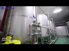 Полощущ воду повторно используйте машину завалки сока для производственной линии бутылки ЛЮБИМЦА video