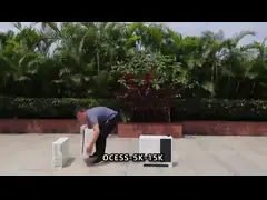 Батарея LifePO4 10kWh 15kWh 20kWh домашнего накопления энергии высоковольтная Stackable video