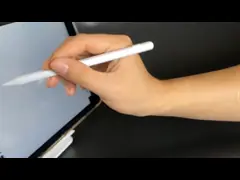 Ручка грифеля быстрой обязанности белая со сбросом ладони для воздуха Яблока IPad Pro мини video