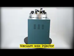Емкость машины 3KG инжектора воска украшений отливки вакуума цифров video