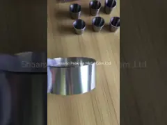 0.05 мм толщина 200 мм ширина циркониевая фольга производитель в Китае video