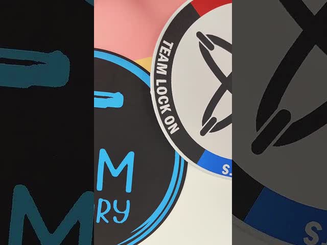 Утюг заплаты PMS ткани вышитой ткани Twill велкро на заплатах одежды видео