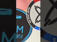 Утюг заплаты PMS ткани вышитой ткани Twill велкро на заплатах одежды video