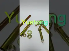 Бетон анкерных болтов втулки крюка кольца М24 стальной покрытый цинком video