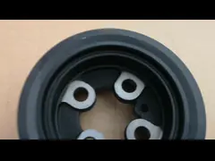 8972220310 машинных частей ременного шкива 4HF1 4HG1 генератора ван де графа охлаждающего вентилятора шкива кривошина video