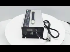 Серебряная наивысшая мощность LiFePo4 заряжателя батареи лития 12v 50a свинцовокислотная video