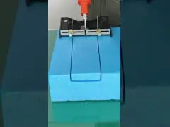 Автомат для резки пены нагреваемого провода для материала изоляции конструкции video