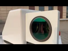 3d просматривая Lidar ветра Doppler, береговое оффшорное измерение ветра Lidar video