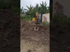 Экскаватора Crawler многосторонности экскаватор мини рентабельный мини дизельный video