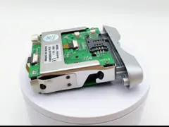 2 In1 Manual Insert RFID Card Reader Half Insert Smart Hybrid Card Reader