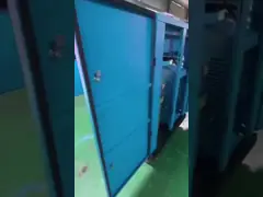 высокая эффективность компрессора воздуха винта фиксированной частоты 3ф электрическая роторная video