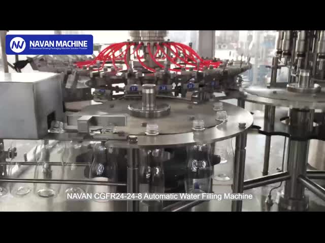 8000BPH 330ml Mango Juice Bottle Packing Machine Rinsing Filling Capping