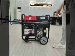 Gerador diesel do quadro aberto