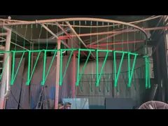 The production process of spraying plastic