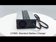 заряжатель батареи заряжателя 900w тележки гольфа 48v 36v 24v 12v умный всеобщий video