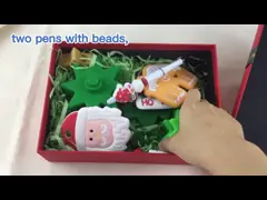 Силикон младенца качества еды OEM забавляется Eco дружелюбное для штабелировать рождественской елки video