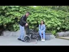 стул Lightweighted переноса стула перехода детской больницы ширины 38cm складывая video