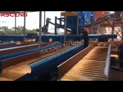 50-100 тонна в золото часа тряся таблицу для завода стирки аллювиального золота video